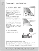 Preview for 8 page of BeefEater SL4000 Assembly And Operating Instructions Manual