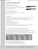 Preview for 15 page of BeefEater SL4000 Assembly And Operating Instructions Manual