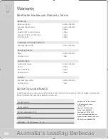 Preview for 26 page of BeefEater SL4000 Assembly And Operating Instructions Manual