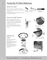 Preview for 4 page of BeefEater SL4000s Series Assembly And Operating Instructions Manual