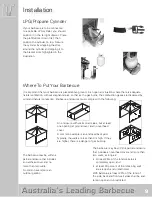 Preview for 9 page of BeefEater SL4000s Series Assembly And Operating Instructions Manual