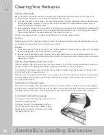 Preview for 16 page of BeefEater SL4000s Series Assembly And Operating Instructions Manual