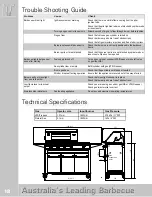 Preview for 18 page of BeefEater SL4000s Series Assembly And Operating Instructions Manual