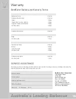 Preview for 19 page of BeefEater SL4000s Series Assembly And Operating Instructions Manual