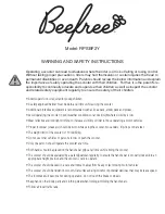 Preview for 1 page of Beefree RPSBF2Y Warnings And Safety Instructions