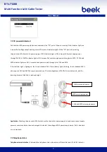 Предварительный просмотр 20 страницы BEEK BT-LT1200 Manual