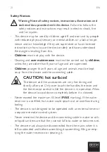 Preview for 21 page of Beem 01108 Instruction Manual