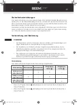 Preview for 12 page of Beem 03997 Instruction Manual