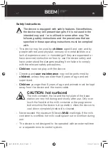 Preview for 20 page of Beem 03997 Instruction Manual