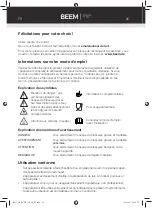 Preview for 31 page of Beem 03997 Instruction Manual