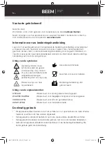 Preview for 45 page of Beem 03997 Instruction Manual