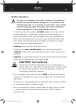 Предварительный просмотр 26 страницы Beem 07123 Instruction Manual