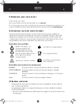 Предварительный просмотр 41 страницы Beem 07123 Instruction Manual