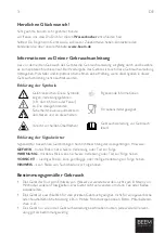 Preview for 3 page of Beem 08851 Operating Instructions Manual