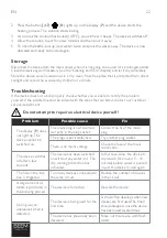 Preview for 22 page of Beem 08851 Operating Instructions Manual