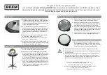 Beem BBQ Standalone & Table Grill User Manual preview