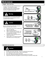 Предварительный просмотр 25 страницы Beem BMG5 Operation Instruction & Owner'S Manual