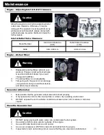 Preview for 27 page of Beem BMG5 Operation Instruction & Owner'S Manual