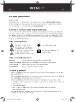 Preview for 43 page of Beem Comfort Clean V2 Instruction Manual