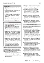 Preview for 8 page of Beem D3.001 Operating Instructions Manual