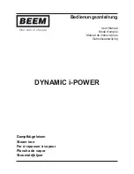 Beem DYNAMIC i-POWER User Manual предпросмотр