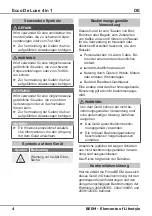 Preview for 6 page of Beem Ecco De Luxe 4 in 1 User Manual