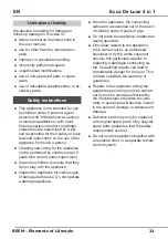 Preview for 23 page of Beem Ecco De Luxe 4 in 1 User Manual