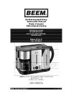 Preview for 1 page of Beem Ecco MF3450-A Instruction Manual