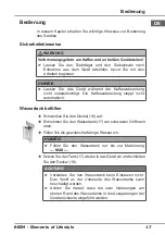 Preview for 17 page of Beem Espresso Perfect Crema Plus Instruction Manual