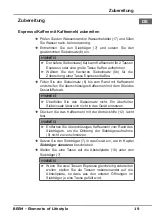 Preview for 19 page of Beem Espresso Perfect Crema Plus Instruction Manual