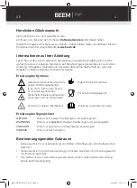 Preview for 6 page of Beem Fresh Aroma Perfect Thermostar CM44.001 Instruction Manual