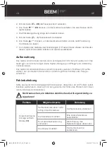 Preview for 21 page of Beem Fresh Aroma Perfect Thermostar CM44.001 Instruction Manual