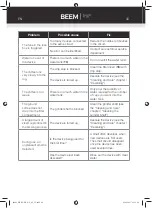 Preview for 42 page of Beem Fresh Aroma Perfect Thermostar CM44.001 Instruction Manual