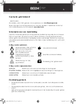 Preview for 66 page of Beem Fresh Aroma Perfect Thermostar CM44.001 Instruction Manual