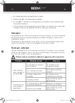 Preview for 81 page of Beem Fresh Aroma Perfect Thermostar CM44.001 Instruction Manual