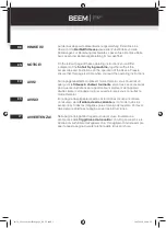 Preview for 2 page of Beem HF-929TS Instruction Manual