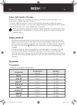 Preview for 29 page of Beem HF-929TS Instruction Manual