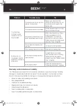 Preview for 35 page of Beem HF-929TS Instruction Manual