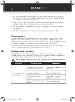 Preview for 82 page of Beem HF-929TS Instruction Manual