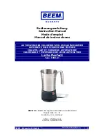 Preview for 1 page of Beem Latte Perfect Instruction Manual