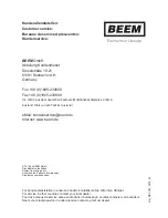 Preview for 56 page of Beem M34.001 User Manual