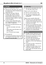 Preview for 8 page of Beem Megatherm Mix & Cook 6 in 1 User Manual