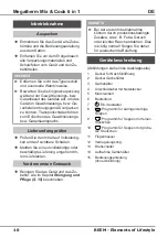 Preview for 10 page of Beem Megatherm Mix & Cook 6 in 1 User Manual