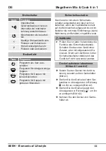 Preview for 11 page of Beem Megatherm Mix & Cook 6 in 1 User Manual