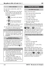 Preview for 14 page of Beem Megatherm Mix & Cook 6 in 1 User Manual