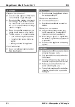 Preview for 22 page of Beem Megatherm Mix & Cook 6 in 1 User Manual