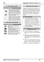 Preview for 39 page of Beem Megatherm Mix & Cook 6 in 1 User Manual