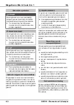 Preview for 62 page of Beem Megatherm Mix & Cook 6 in 1 User Manual