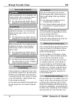 Preview for 6 page of Beem MIRAGE TORNADO CLEAN User Manual