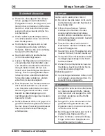 Preview for 7 page of Beem MIRAGE TORNADO CLEAN User Manual